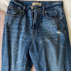 Madewell constellation jeans